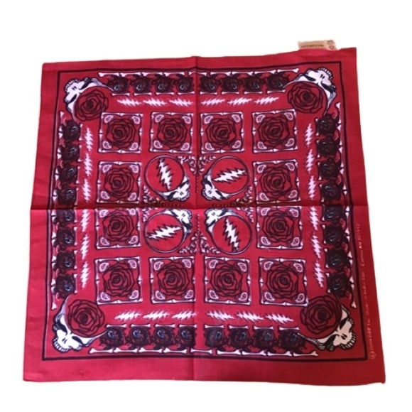 Grateful Dead Run for the roses bandana - Picture 1 of 6
